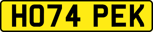 HO74PEK