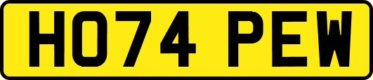 HO74PEW