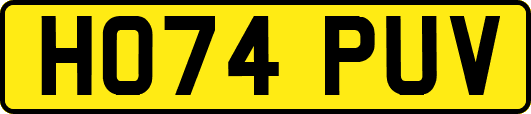 HO74PUV