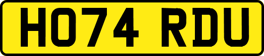 HO74RDU