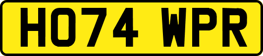 HO74WPR