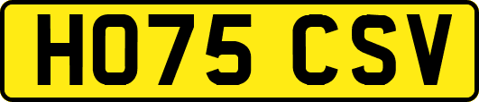 HO75CSV