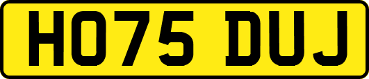 HO75DUJ