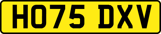 HO75DXV