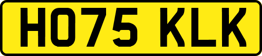 HO75KLK