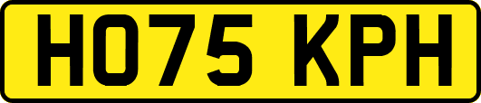 HO75KPH