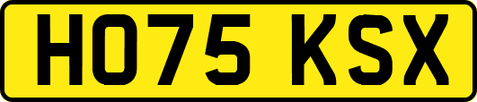 HO75KSX