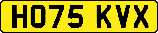 HO75KVX