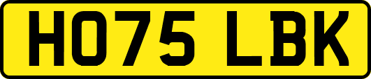 HO75LBK