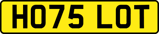 HO75LOT