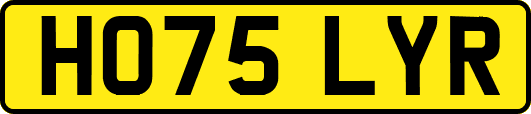 HO75LYR