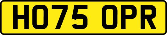 HO75OPR