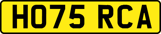 HO75RCA