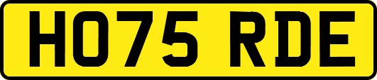 HO75RDE