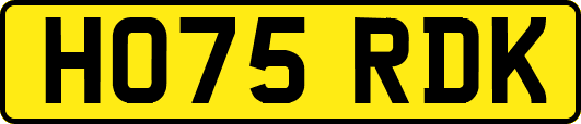 HO75RDK