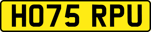 HO75RPU