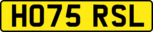 HO75RSL