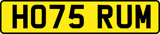 HO75RUM