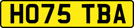 HO75TBA