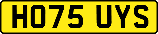 HO75UYS