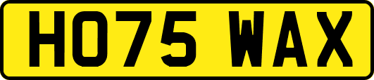 HO75WAX