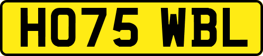 HO75WBL