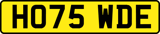 HO75WDE