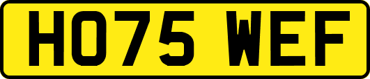 HO75WEF