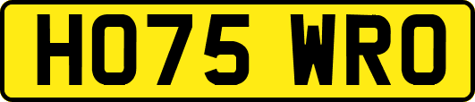 HO75WRO