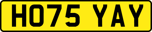 HO75YAY