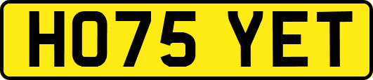 HO75YET