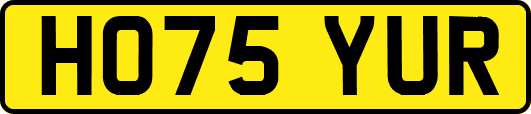 HO75YUR