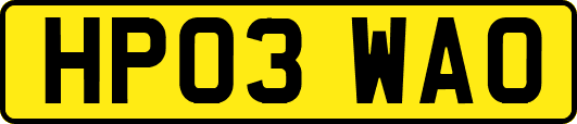 HP03WAO