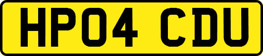 HP04CDU