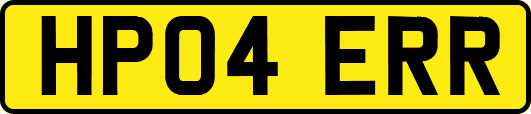 HP04ERR