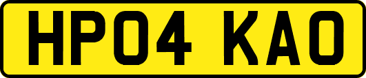HP04KAO