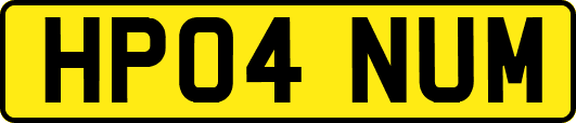 HP04NUM