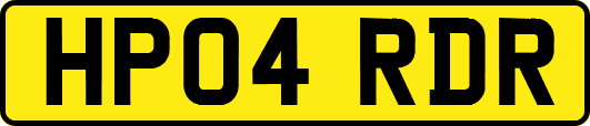 HP04RDR