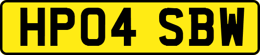 HP04SBW