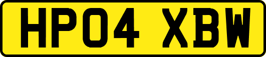 HP04XBW