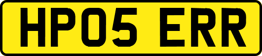 HP05ERR