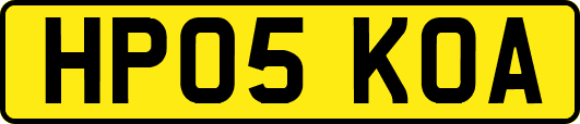 HP05KOA