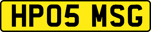 HP05MSG
