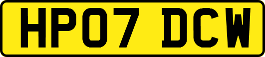 HP07DCW