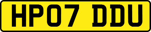 HP07DDU