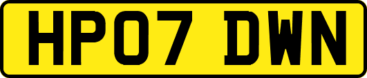 HP07DWN