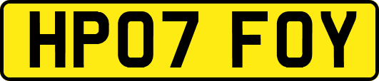 HP07FOY