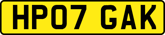 HP07GAK