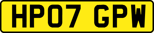 HP07GPW