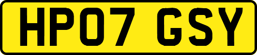 HP07GSY
